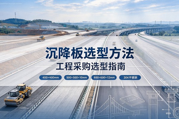 尉犁沉降板选择方法