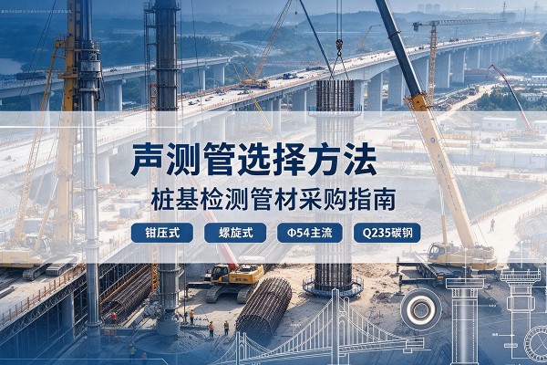 尉犁声测管选型标准