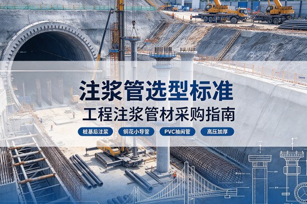 尉犁注浆管选型标准