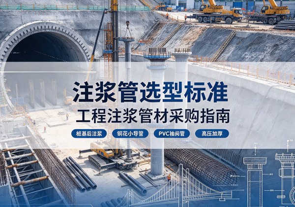 尉犁注浆管选型标准